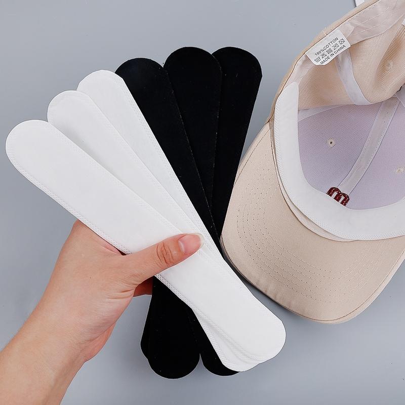 Set 10 Miếng Dán Chống Mồ Hôi Dùng Một Lần Cho Nón, Áo Sơ Mi, Cổ Áo Chống Bụi Bẩn Và Mồ Hôi