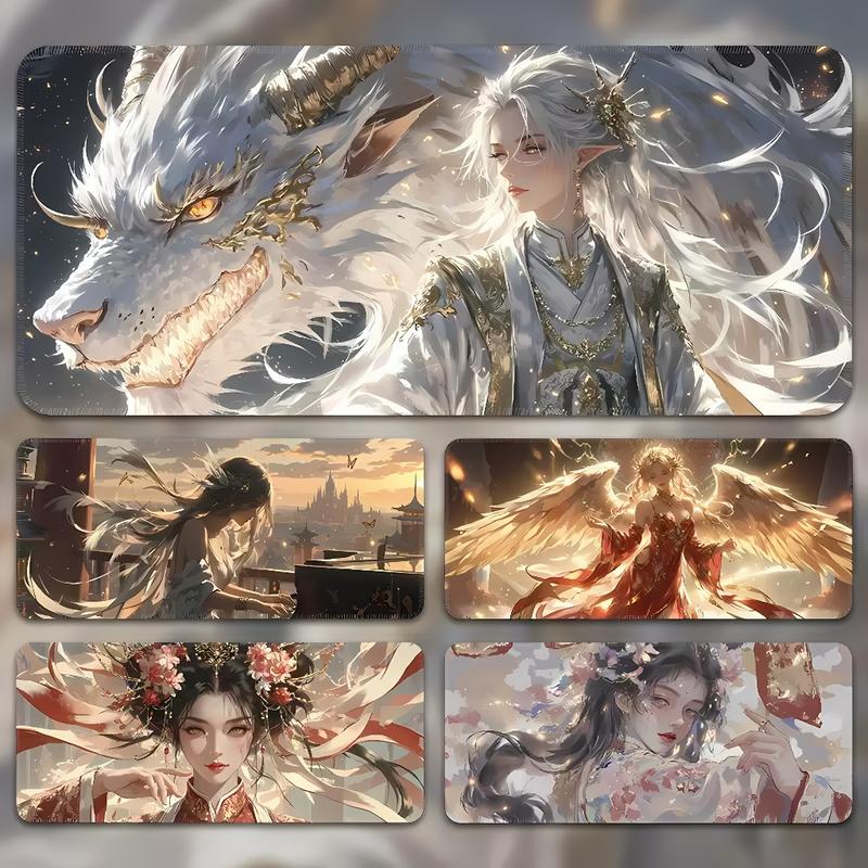  Lót chuột cỡ lớn - pad chuột hoạ tiết anime siêu đẹp full size 70x30 80x30 90x40 full mẫu mới 2025 