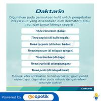Gambar DAKTARIN CREAM ISI 5 GRAM TUBE dari Apotek Dande Farma by GoApotik Kota Surabaya 3 Tokopedia