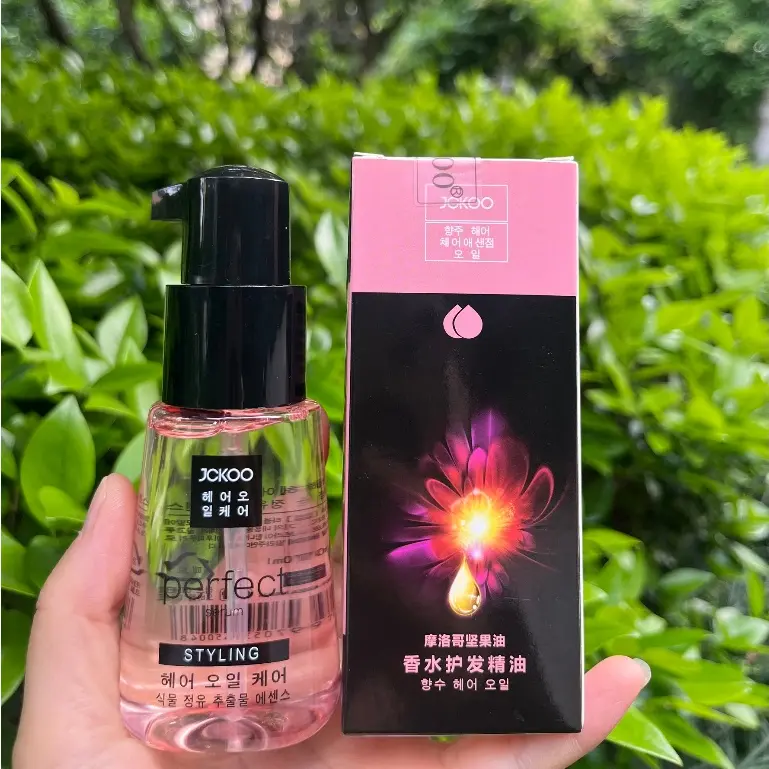 [COMBO 3 CHAI ] Tinh dầu dưỡng tóc uốn, dưỡng tóc khô xơ, tóc nhuộm Jckoo giúp giữ nếp, tạo nếp, phục hồi hư tổn 1