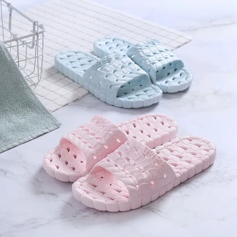 Dép Đi Trong Nhà Tắm, Văn Phòng Siêu Mềm , Đế Có Lỗ Thoát Nước Chống Trơn Trượt TH569 8