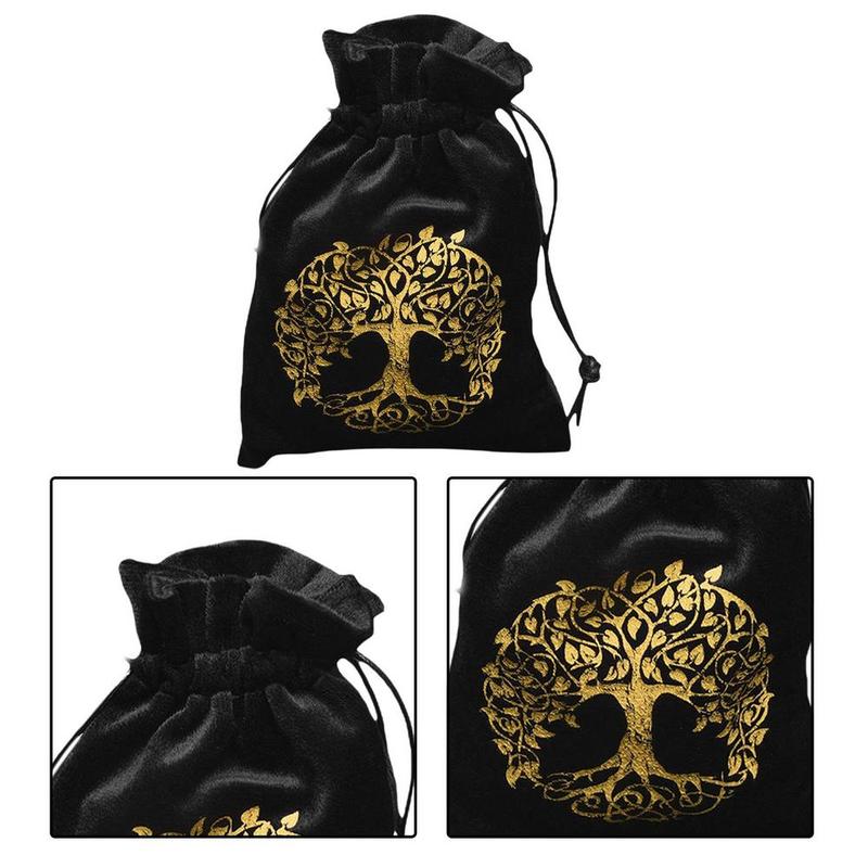 Product Introduction of COD Hot Selling Velvet Tarot Bag Pouch Purple Jewelry Pouches Drawstring Bag Jewelry Bags Pouch for Tarot Card Travel Jewelry Bag Tree Organiser 2