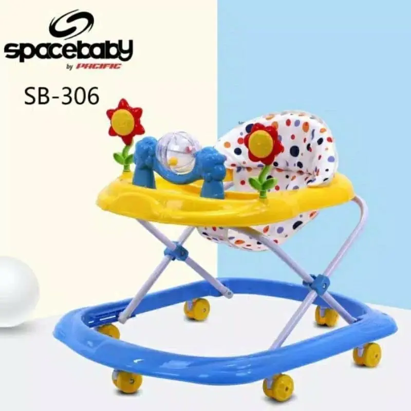 Baby Walker Spacebaby SB 302, SB 306, SB309 Music Mainan Bisa Dilepas Size Besar 1