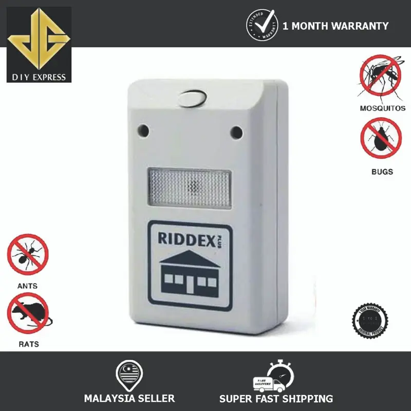 Riddex Electronic Pest Repelling Aid For Insects Ants Rats / - TikTok ...