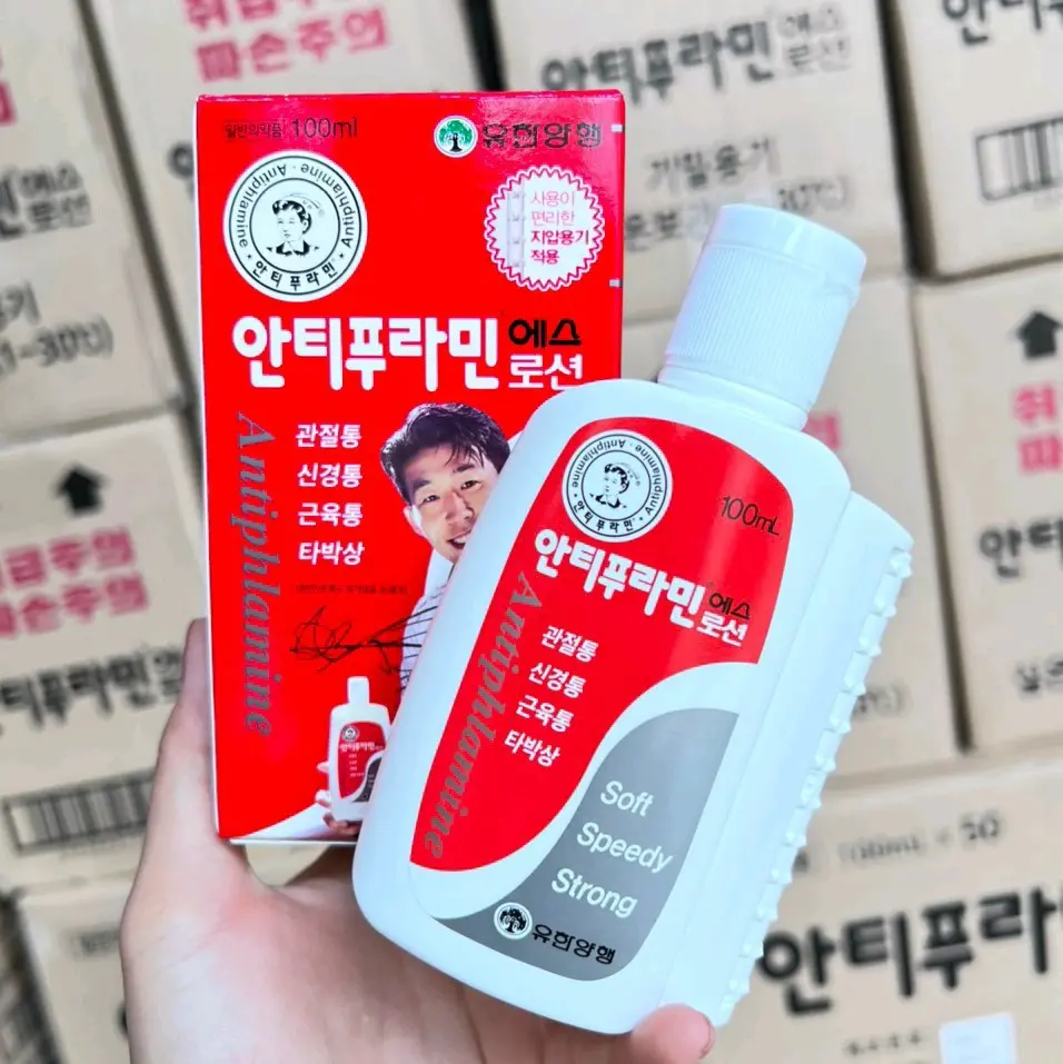 DẦU NÓNG HÀN QUỐC ANTIPLAMINE 100ml Dầu mát xa