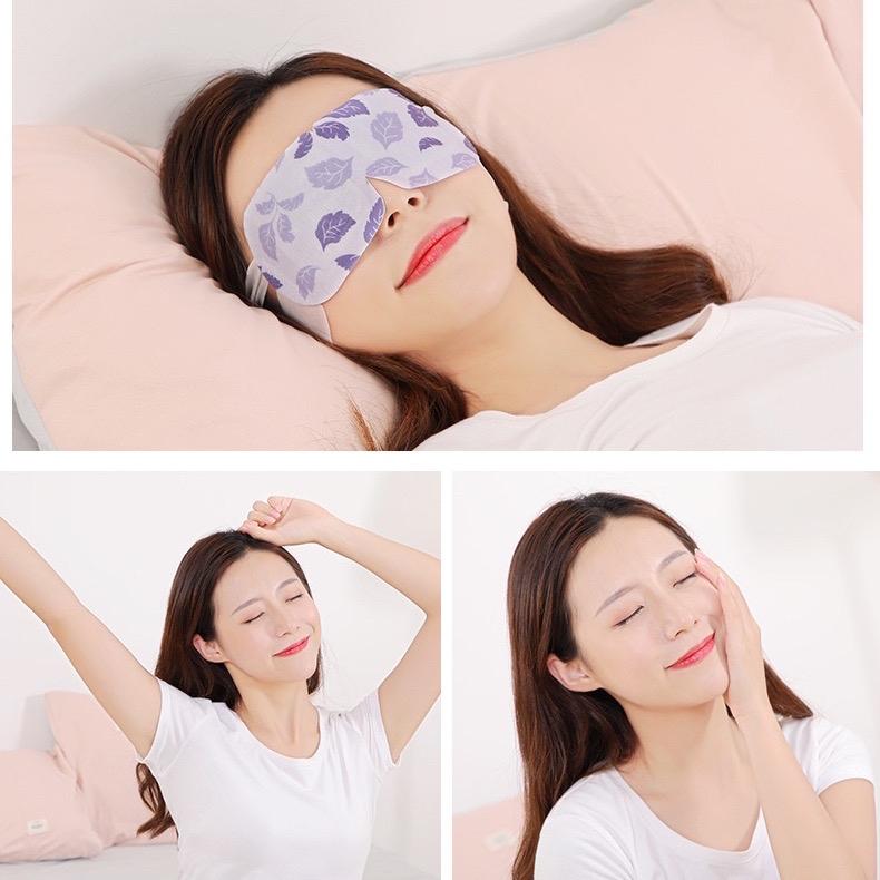 20 Mặt Nạ Chườm Mắt Nóng Dễ Ngủ Thảo Dược Êm Dịu Thư Giãn Lụa Ngủ Nóng Giúp Dễ Ngủ & Giảm Mỏi Mắt Thích Hợp Làm Việc Máy Tính