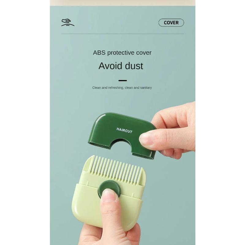 Product Introduction of 2 In 1 Baby HairCut And Hairdressing Comb Trim Bangs And Broken Hair Bangs Trimmer Manual Portable Children's Hair Clipper 11
