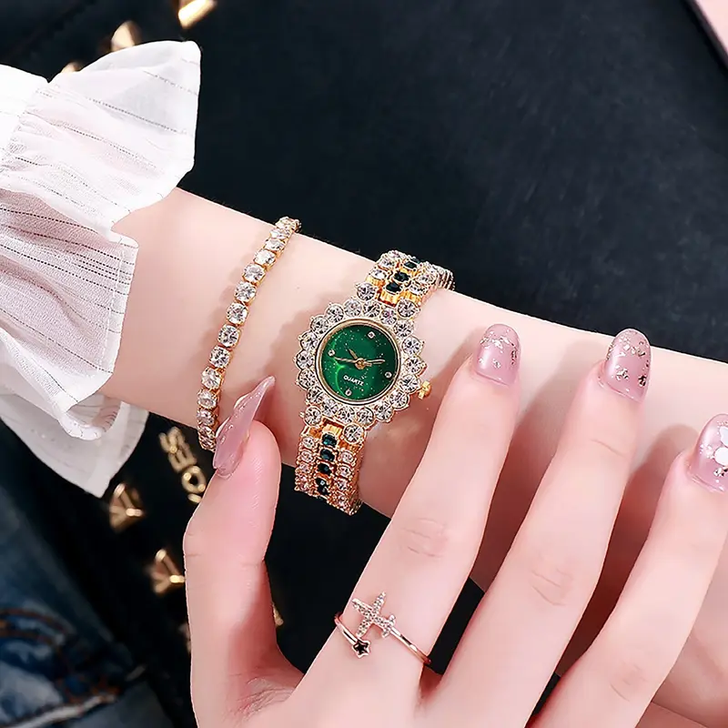 Jam Tangan Cewek Korea Kekinian baru 2023 Anti Air Tahan Baret ANALOG gaya elegan 3