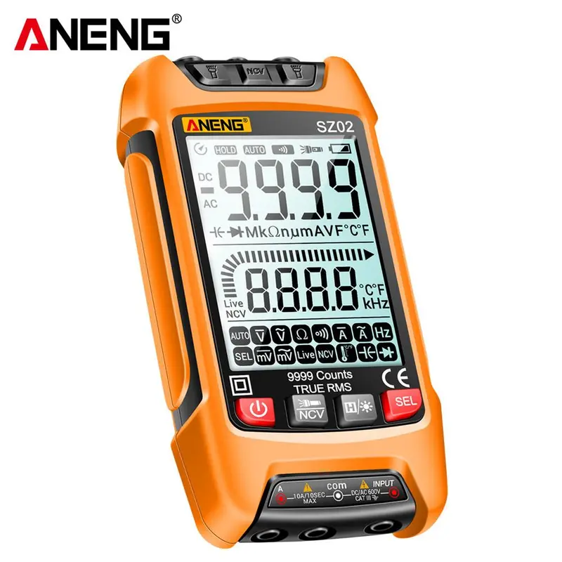 Digital Smart Multimeter, Digital Multimeter with LCD Display, Handheld Multimeter for Home Use, Boyfriend Gift, Tool, Electrical 4