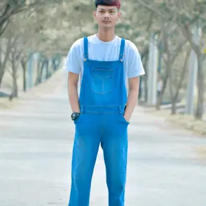 ORIGINAL BAJU OVERALL JUMPER CELANA KODOK MINION MARIO BROSS ANGKLE KODOK MONYET MONTIR TEKNISI KEBUN BERKEBUN BENGKEL KOREA KOREAN STYLE BAHAN JEANS DENIM TEBAL IMPORT BERKUALITAS PREMIUM BAGUS POLOS SOBEK RIPPED COWOK PRIA KEREN STYLE MODERN