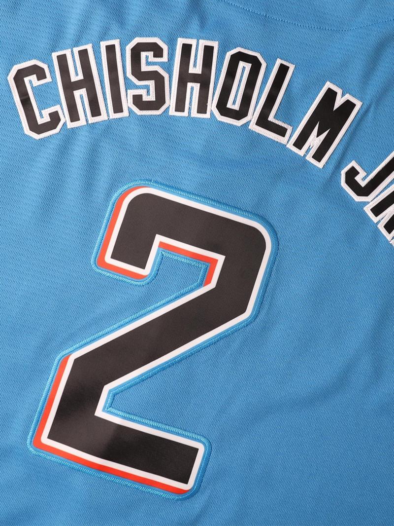 Product Introduction of Men's Letter & Number Embroidery Button Front Baseball Jersey, Breathable Sports Jersey, Casual Sportswear for Competition Training 5