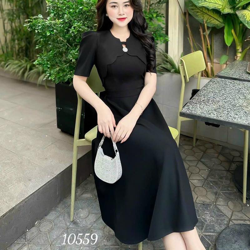 Váy đầm dư tiệc đám cưới kèm phụ kiện co size ,M,L,XL,XXL 2