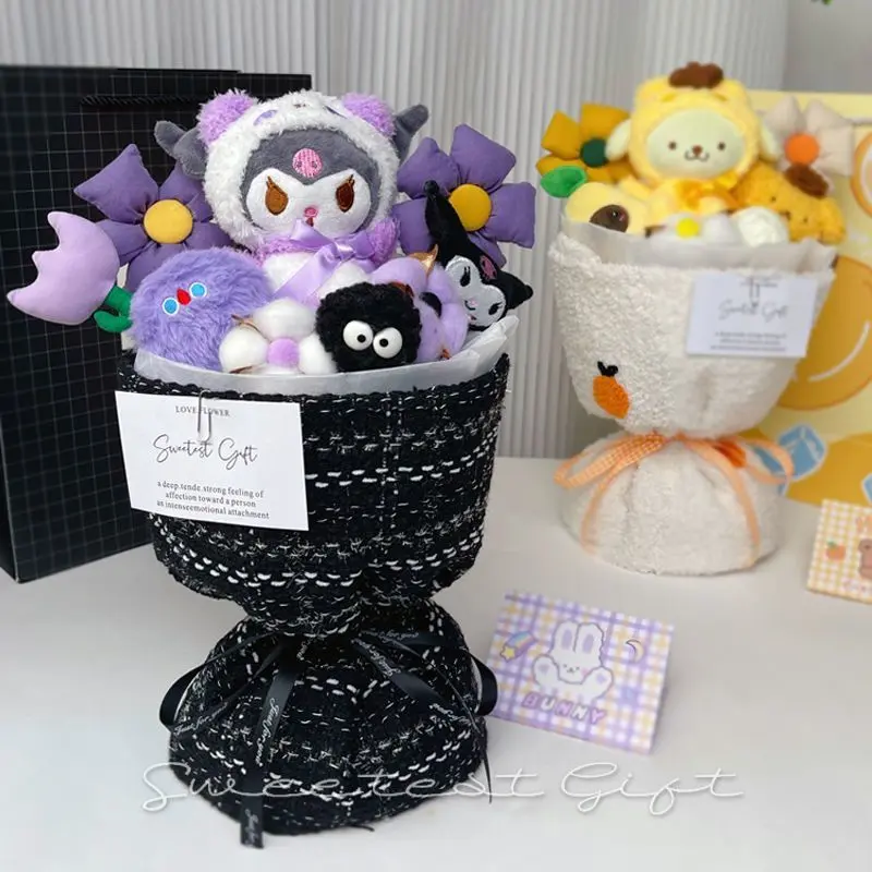 Activity 2024 Clow m doll bouquet doll birthday gift girl plush cute gift girlfriend girlfriend xicher's day
