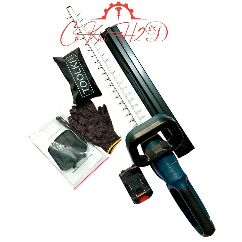 Máy cắt tỉa hàng rào cây cảnh , công suất 2500w , chiều dài lưỡi 52 cm , động cơ không chổi than siêu bền 4