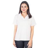 Gambar C2 Lyosha Brown Polo T-Shirt Wanita Lengan Pendek - S dari C2 Outfitters Kota Bandung 1 Tokopedia