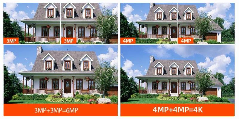 Product Introduction of Dual Lens Dual Screen 50x 30X Zoom 6MP Wifi PTZ IP Camera Outdoor Human Detection Wireless CCTV Security Surveillance Camera 2K 32