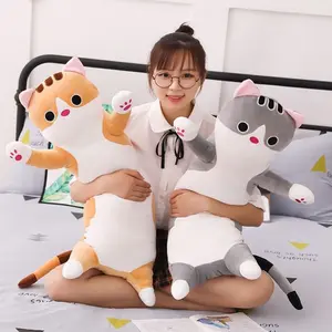 Boneka Kucing Berdiri Cat Pillow Dolls cm Plush Guling Bayi Bahan Halus Lembut Berlabel SNI