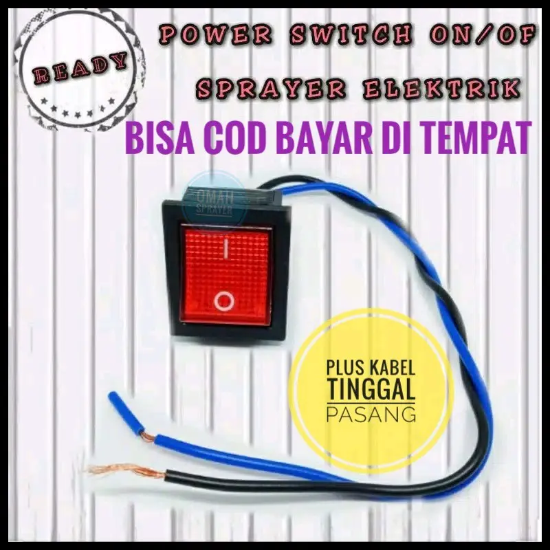 Saklar On Off Sprayer Elektrik Original - Shop | Tokopedia