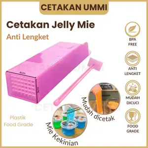 CU - Cetakan Jelly Mie 40 Lubang Bahan Plastik Food Grade / Cetakan Mie Shirataki