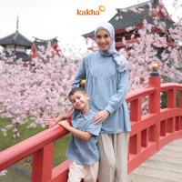 Gambar Kakha - Sarimbit Keluarga Nara (B) / Baju couple keluarga / Sarimbit Keluarga / Baju muslim couple - Kemeja Anak Pendek, S dari Kakha Series Kota Administrasi Jakarta Selatan 5 Tokopedia