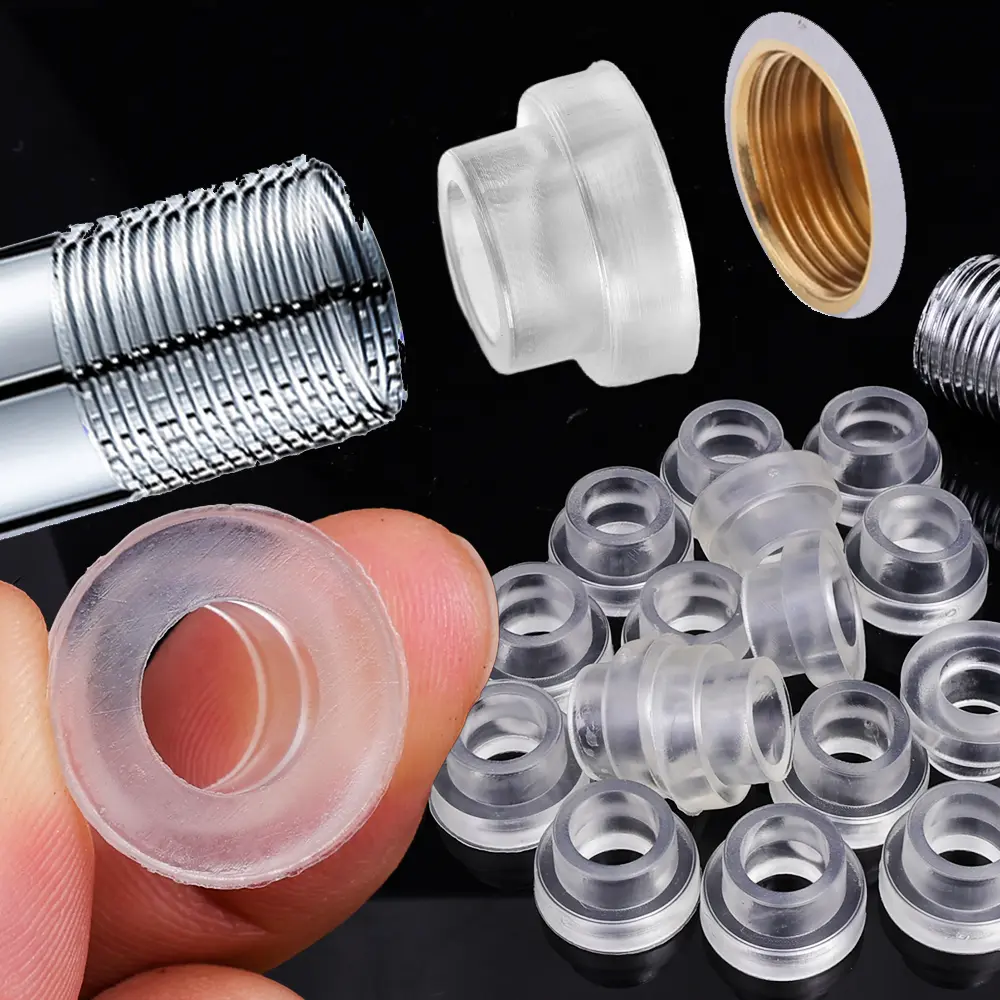 20PCS Faucet PPR Pipe Plugs Leak-proof Sealing Gaskets Free Tape Triangle Valve Prevent Dripping Sealed Ring Silicone Washers