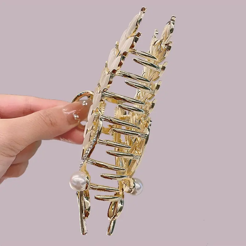 Kẹp Tóc Lúa Mì, Thiết Kế Cao Cấp Thanh Lịch, Dành Cho Bé Gái, Thích Hợp Để Đồ Trang Trí Ngày Lễ, Kẹp Tóc Nàng Tiên Cá, Kẹp Cá Mập, Làm Đẹp, Đồ Trang Trí Tóc 7