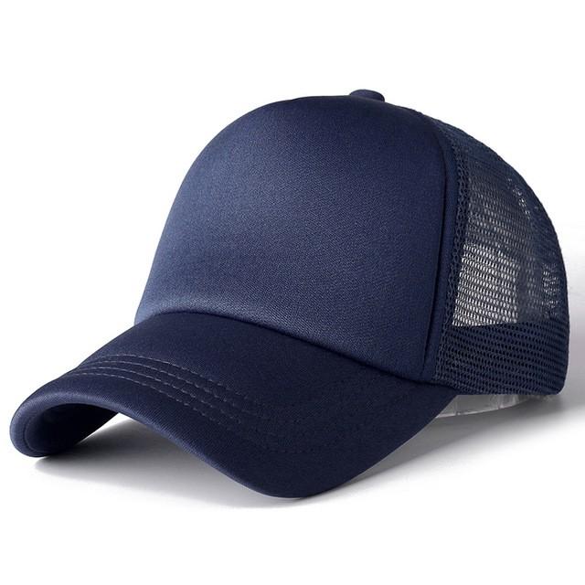 Mũ Bóng Chày Trucker, Dành Cho Nam Và Nữ, Phong Cách Snapback, Có Xương Lưới, Mũ Nam 1