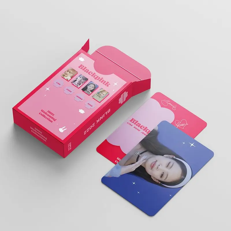 Bộ 55 Card Black pink 2022 Bo Góc [xuongtranhducanh] 8