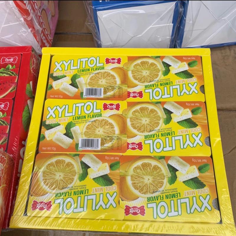 Kẹo Cao Su XYLITOL Khay 30 Hộp ) Ăn Vặt