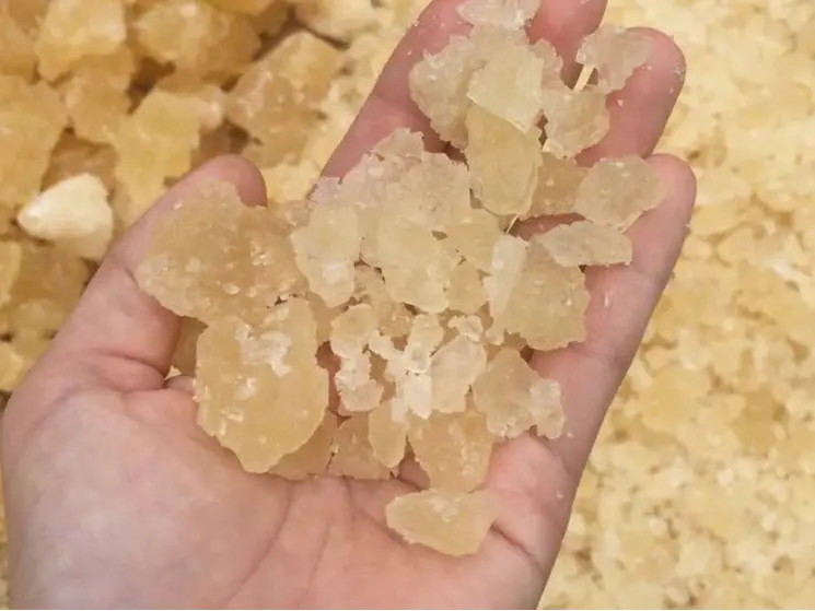ĐƯỜNG PHÈN VÀNG NGUYÊN CHẤT MẬT MÍA, Đặc sản Quảng Ngãi, hộp 500gr 0
