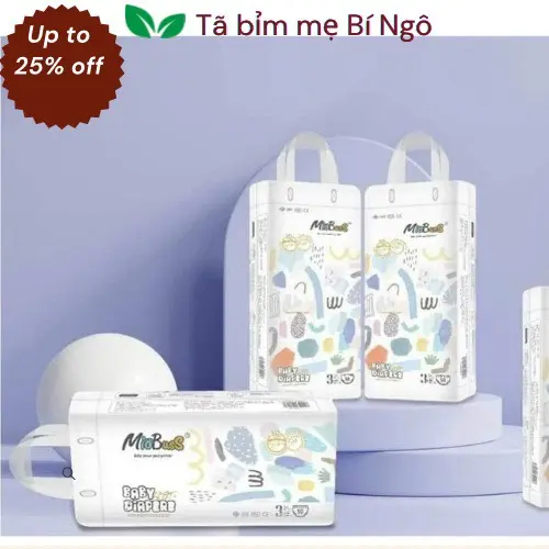 Tã bỉm quần Miobuss nội địa cao cấp  M100/L100/XL100/XXL100/XXXL100 Tã bỉm mẹ Bí Ngô Women BỈM MIJUKU 0