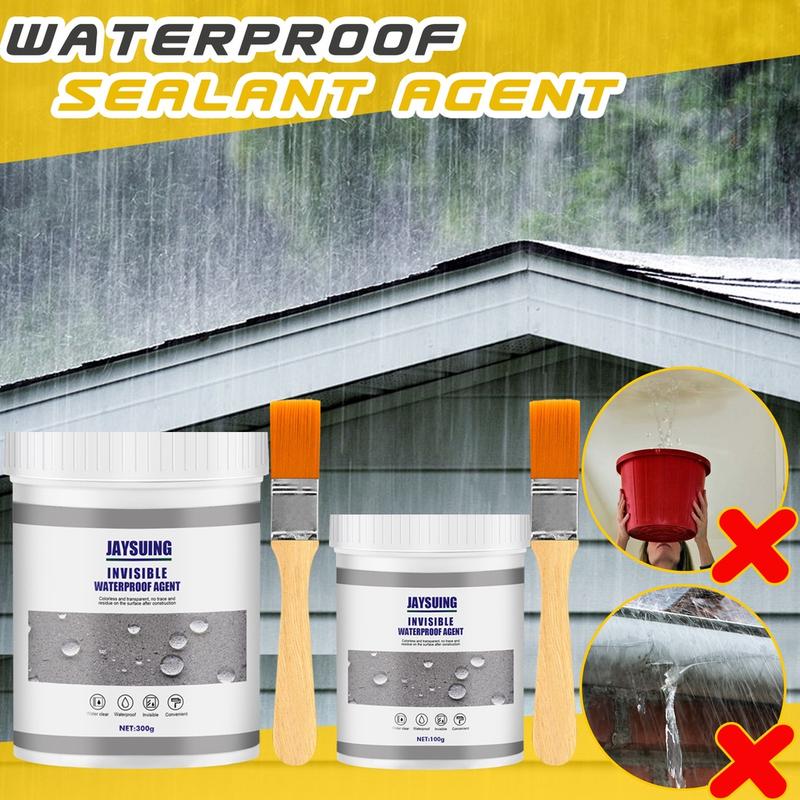 Lem Pelapis Perekat Anti Rembes Bocor Leak Waterproof Glue Sealant Air Kolam Pipa Toren Rembes Merekat dalam Air Transparan Tahan Air Invisible Waterproof Insulating Sealent 100gram 5