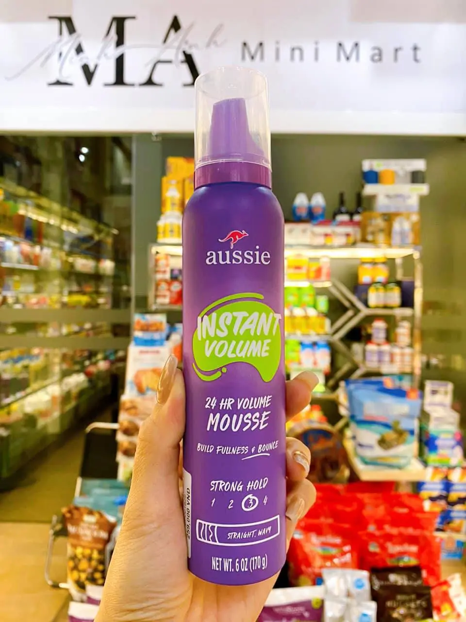 XỊT PHỒNG TÓC AUSSIE INSTANT VOLUME 170G