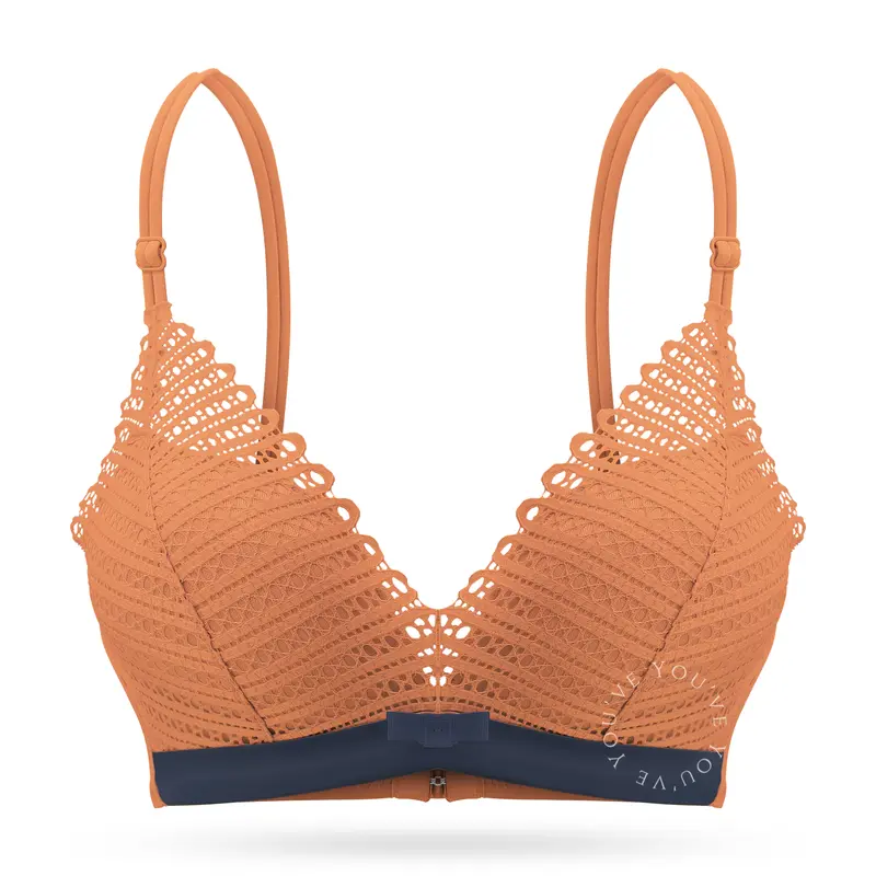 You’ve ( You Have ) BH Seamless Brokat Bra Seamless Tanpa Kawat Wanita Pakaian Dalam Wanita 100163 0