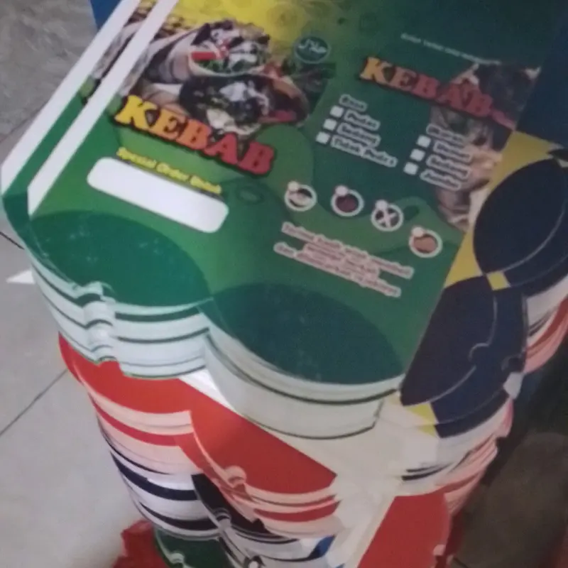 kestas kebab 100 lembar kertas ivory Ramah Lingkungan 2
