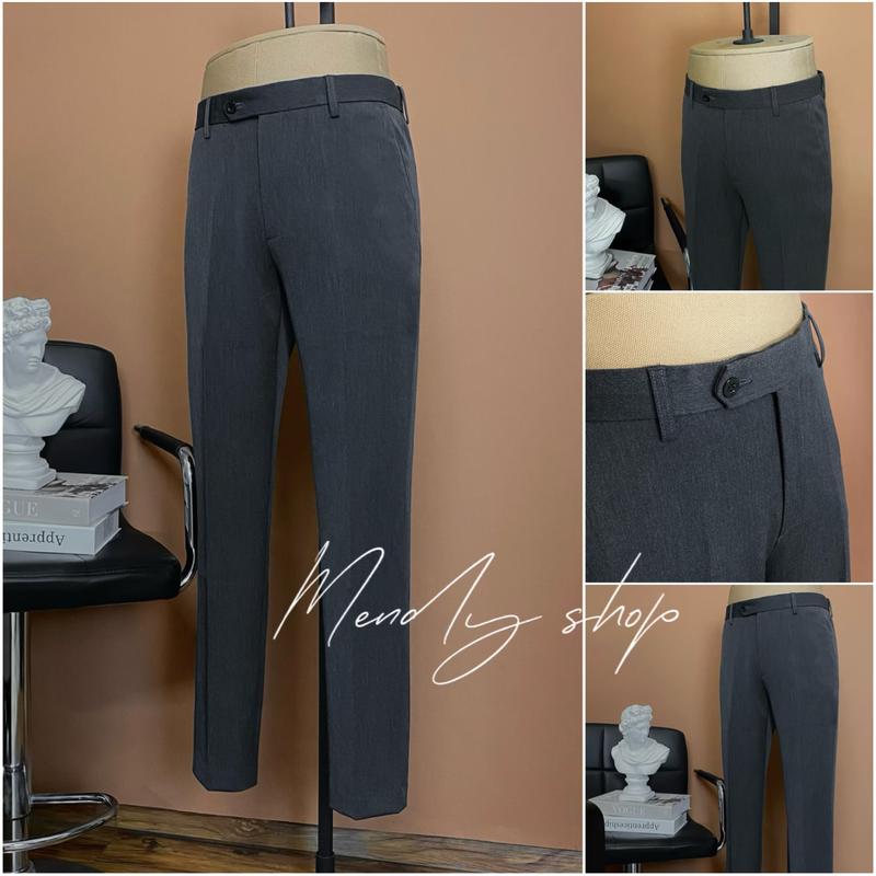 Quần Âu Nam Cashmere chất liệu thoáng mát Menswear Pants tối giản quandai quần 5