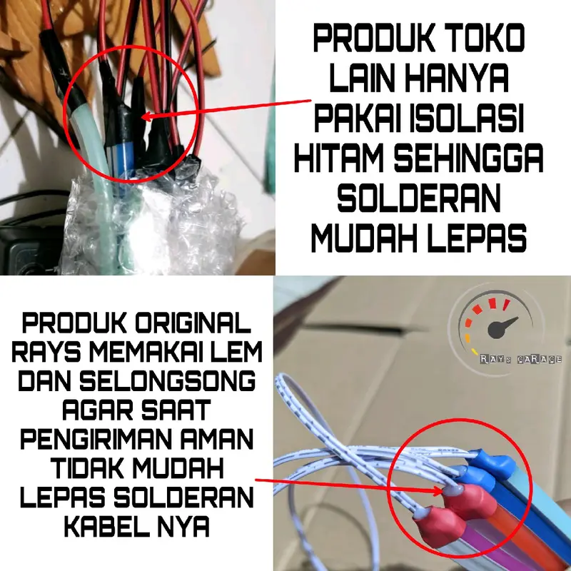 Paket Hemat Lampu Alis New Vario 160 Tanpa Bintik-Bintik Terang Motorcycle 6