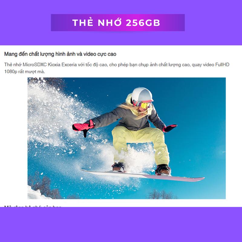 Thẻ nhớ 256Gb chính hãng cho camera Imou, Ezviz, Yoosee, TAPO tại TECHZONE VN