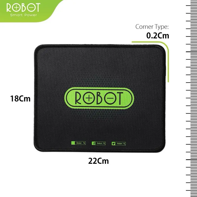 ROBOT Alas Mouse Anti Slip Mouse Pad With Soft Surface Rubber MousePad ...