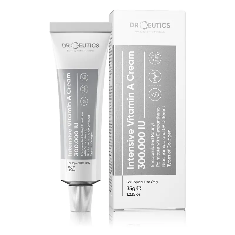 DRCEUTICS Kem Dưỡng Hỗ Trợ Căng Mịn Da Chứa Vitamin A Intensive Cream 300.000 IU (35g) 1