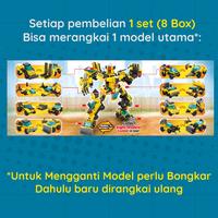 Gambar Mainan Balok Juno 8615 Engineering Truck Robot 8in1 Mainan Robot - 1 Set (isi 8 Box) dari Juno Toys_NEW Kota Surabaya 5 Tokopedia