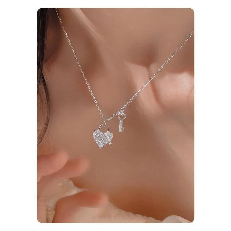 Vòng Cổ Trái Tim, Thời Trang, Ngọt Ngào, Dây Chuyền Xương Đòn 5