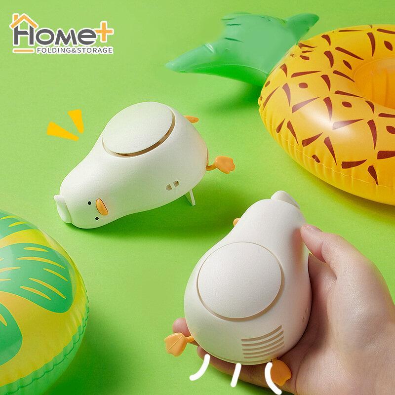 HOME+ Lying Flat Duck Neck Hanging Fan Mini Cute Cartoon USB - TikTok ...
