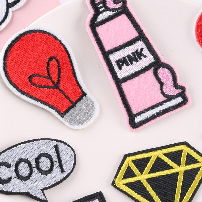 Computer Embroidery Label Badge, Clothing Supplementary Materials Patch Patch Cross -border Supply Patch Embroidery Fragrant Tactical Armband Backpack Hook and Loop Printed Stickers 1