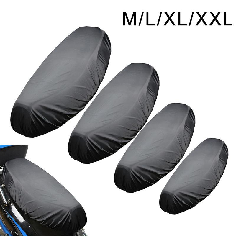 Bọc Ghế Xe Máy, Bọc Ghế Chống Thấm Nước, Bọc Yên Xe Linh Hoạt, Màu Đen, Chống Nắng, Cách Nhiệt, Bọc Đệm, Làm Bằng Vải Oxford 210D, Màu Đen 0