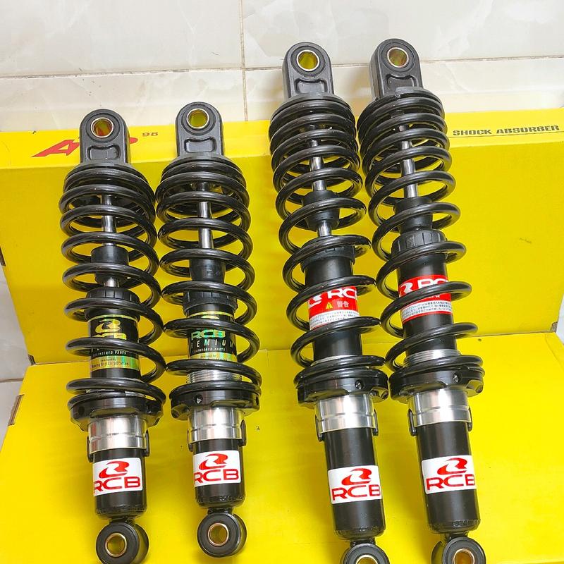 {Thanh Lý} Phuộc sau R.C.B chén đen gắn Dream Wave Elegant Galaxy Future led Axelo Cub Sirius Taurus Jupiter MX Fi xe điện