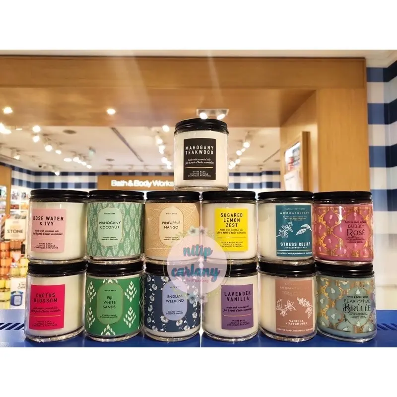 BBW CANDLE SINGLE WICK