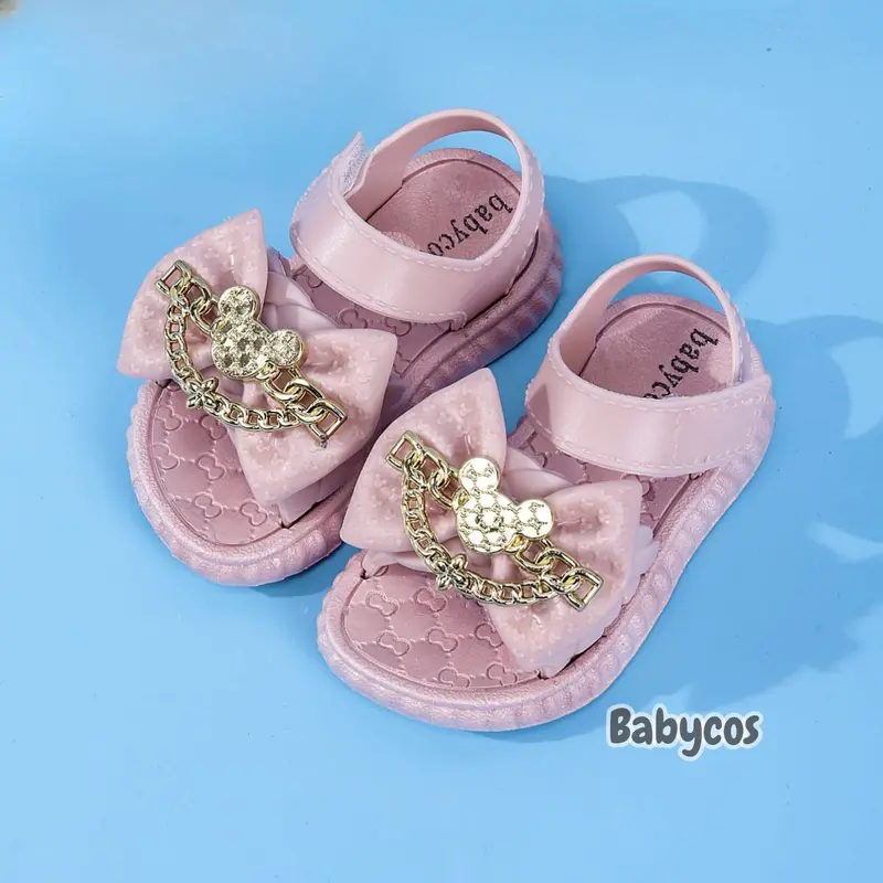 PROMO 7.7 Babycos WILONA Sandal Anak Perempuan Model Korea 18-23 Usia 6 Bulan-2 Tahun Bahan Karet Lentur Anti Air Viral Kekinian Terbaru 2023 Lentur Nyaman Kado Ulang Tahun Ringan 19 20 21 22 Belajar Jalan Bayi Balita 3