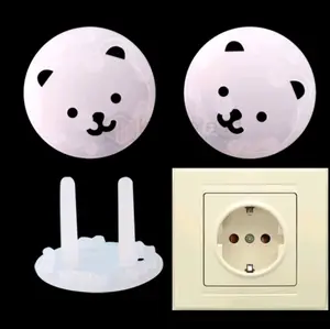 Pengaman stop kontak BERUANG pelindung colokan listrik dari bayi safe protector anak biar tidak tersengat listrik
