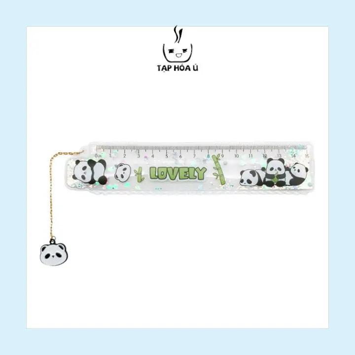 [DỤNG CỤ HỌC TẬP] THƯỚC DẺO GẤU TRÚC 15 CM - NHIỀU MẪU XINH XẮN ĐÁNG YÊU